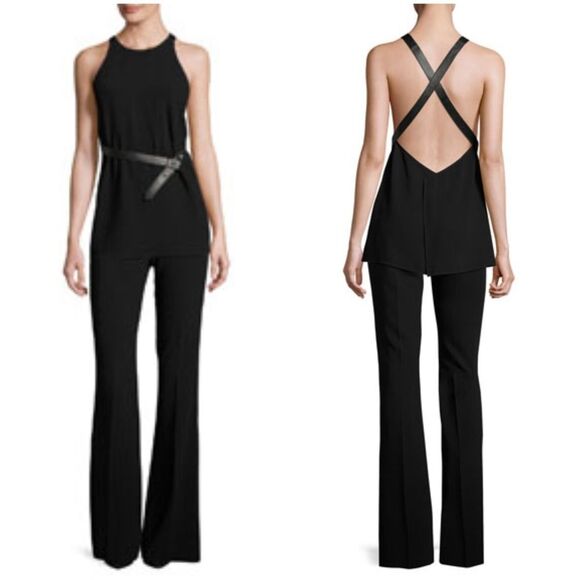 Theory|Yvetta Elevate Crepe Sleeveless Top, Petite - Picture 1 of 10